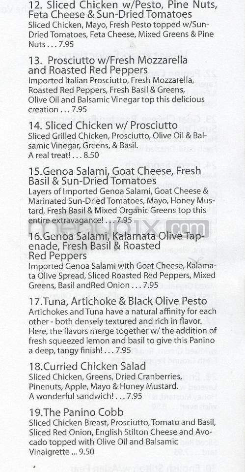 Pascucci - Santa Barbara, CA menu_pic