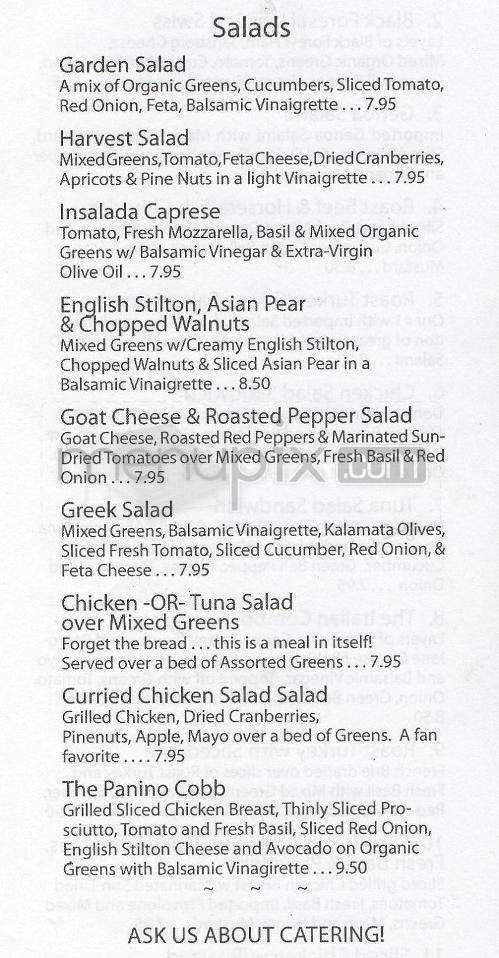 Pascucci - Santa Barbara, CA menu_pic