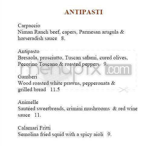 Piatti's - Montecito, CA menu_pic