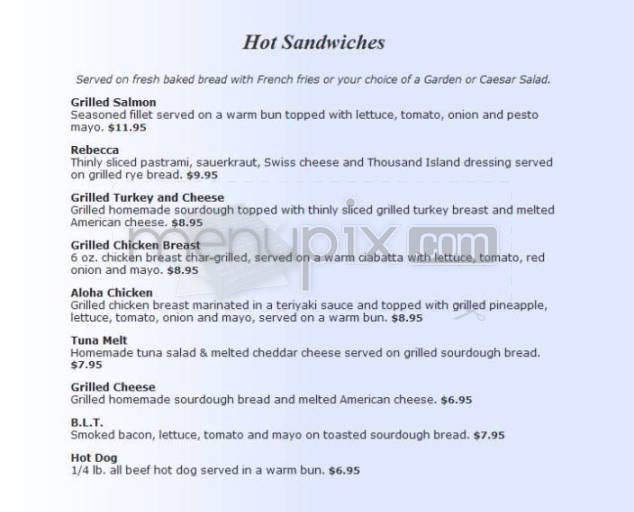 Pizza Mizza - Carpinteria, CA menu_pic