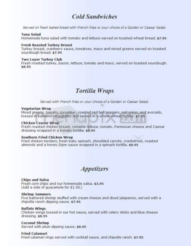 Pizza Mizza - Carpinteria, CA menu_pic