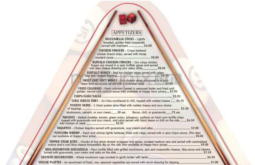Q's Sushi A Go Go - Santa Barbara, CA menu_pic