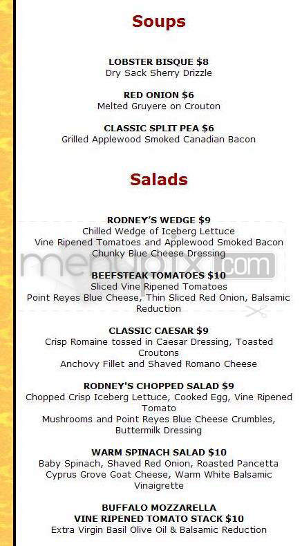 /630299/Rodney-Steak-House-Fess-Parkers-Doubletree-Resort-Santa-Barbara-CA - Santa Barbara, CA