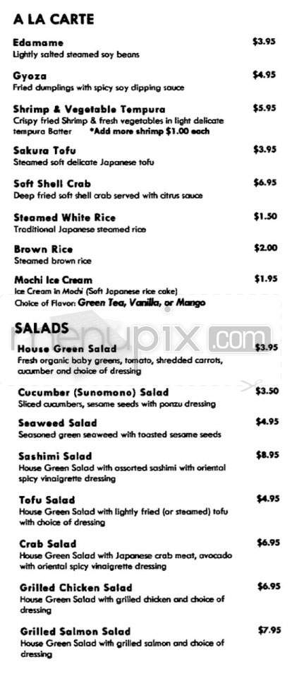 Sakura express - Slidell, LA menu_pic