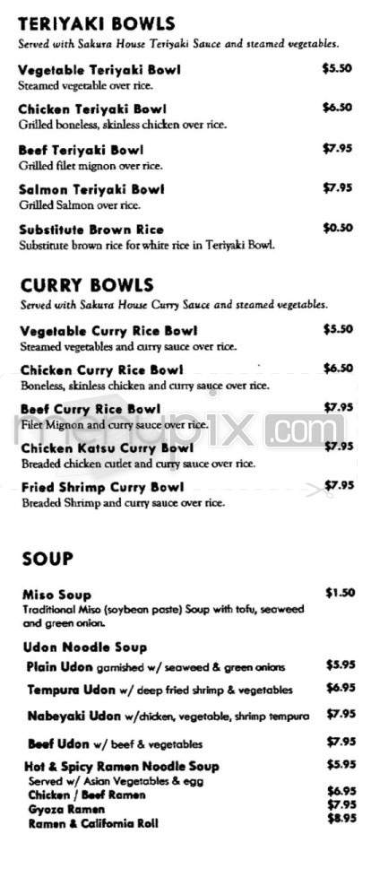 Sakura express - Slidell, LA menu_pic