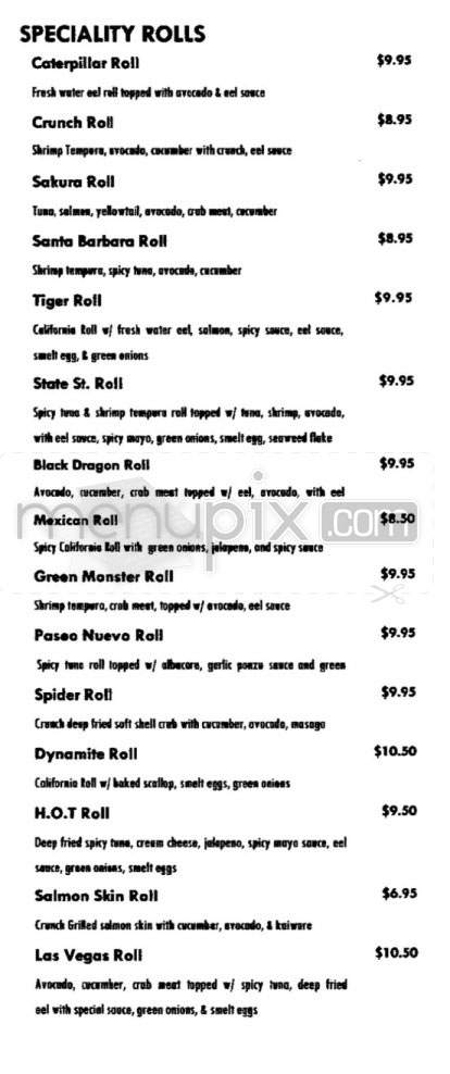 Sakura express - Slidell, LA menu_pic