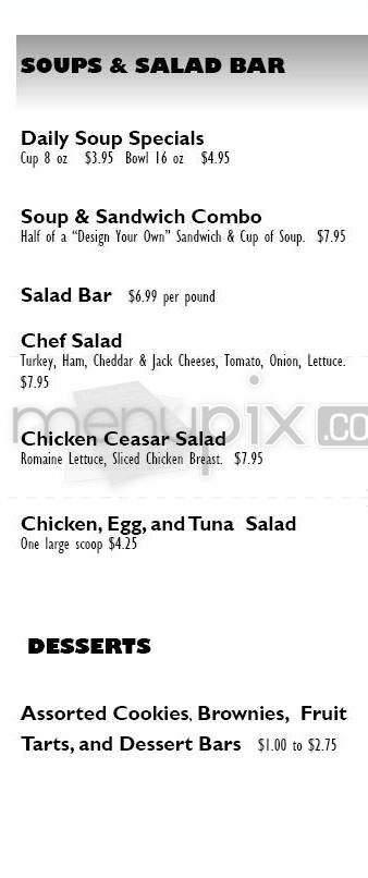 The (805) Deli - Santa Barbara, CA menu_pic