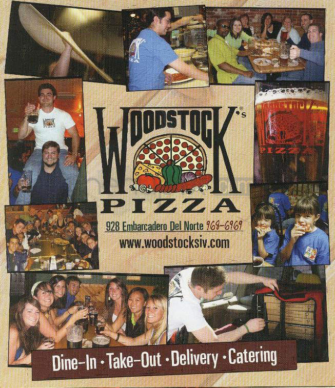 Woodstock's Pizza Parlor - Goleta, CA menu_pic