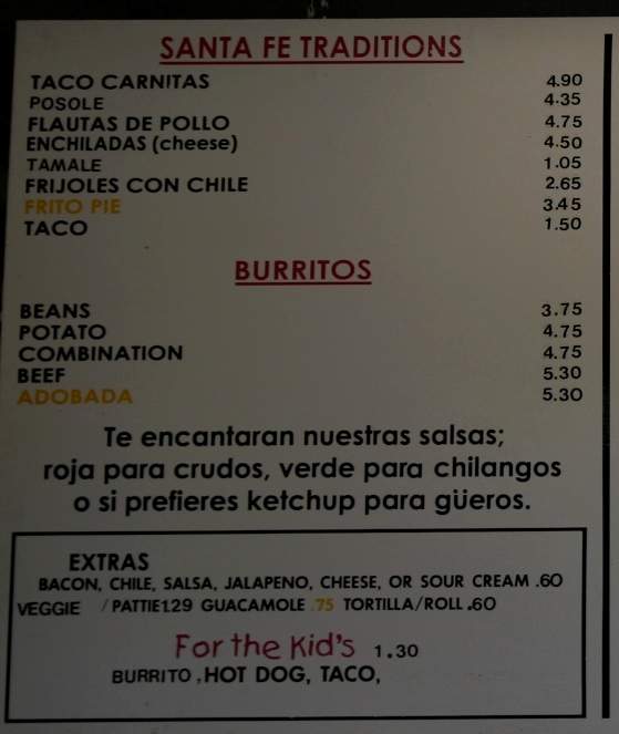Bert's Burger Bowl - Santa Fe, NM menu_pic