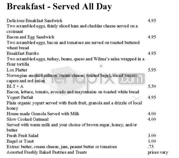Ajatea Cafe - San Francisco, CA menu_pic