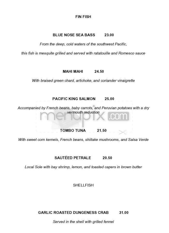 A Sabella & La Torre - San Francisco, CA menu_pic