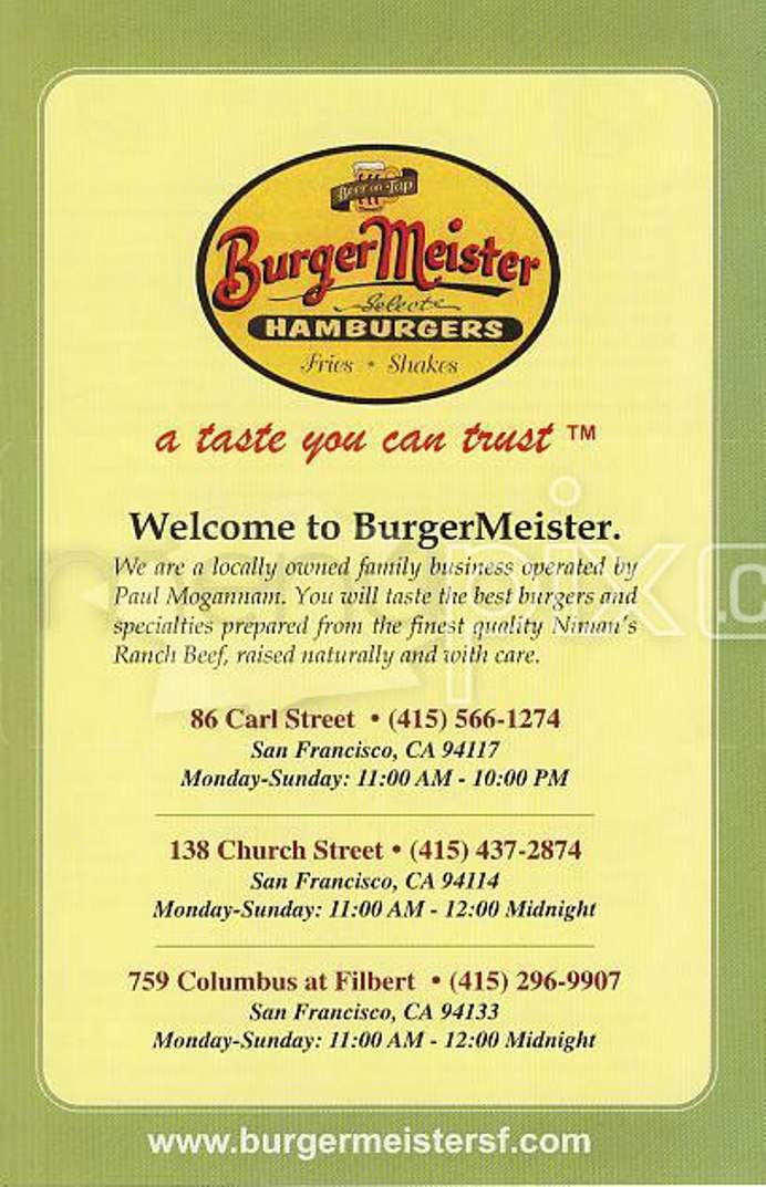 /100153/Burgermeister-San-Francisco-CA - San Francisco, CA