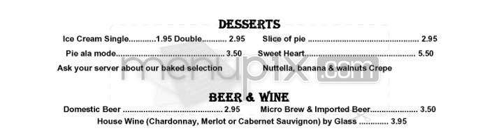 Cafe Rain Tree - San Francisco, CA menu_pic