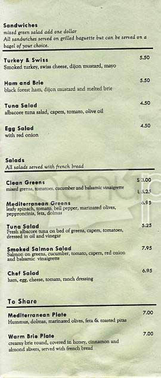 Chamelon - San Francisco, CA menu_pic