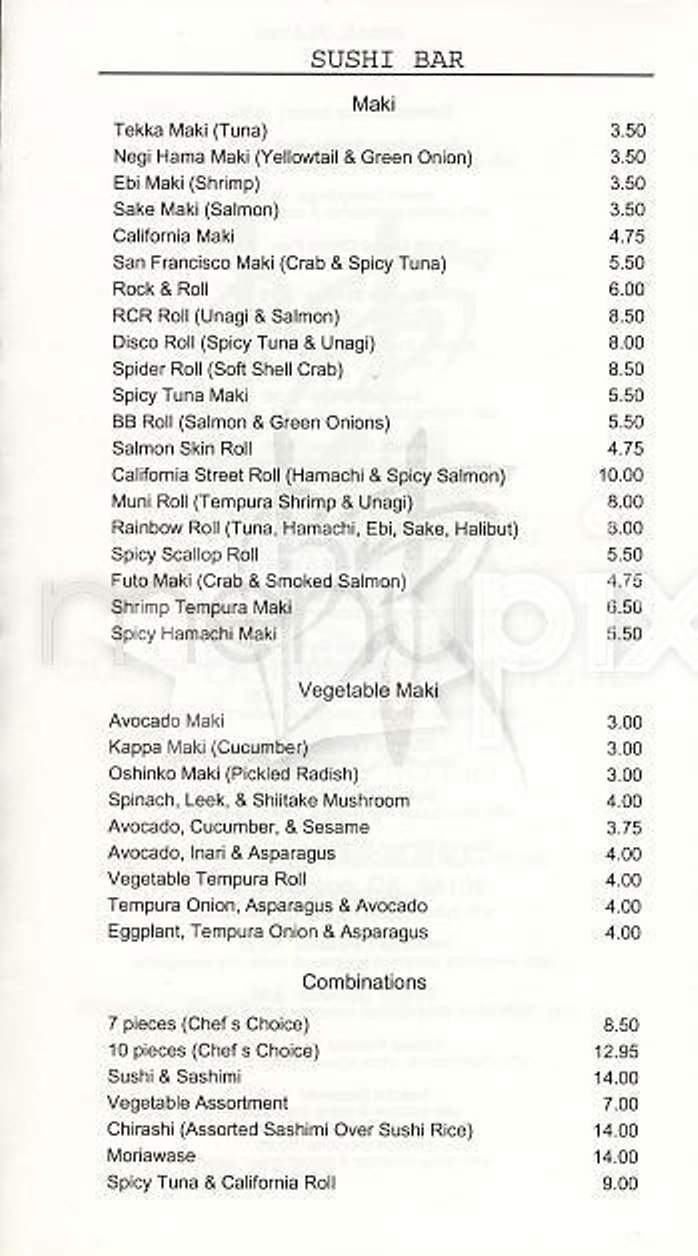 /100237/Chin-Restaurant-and-Sushi-Bar-San-Francisco-CA - San Francisco, CA