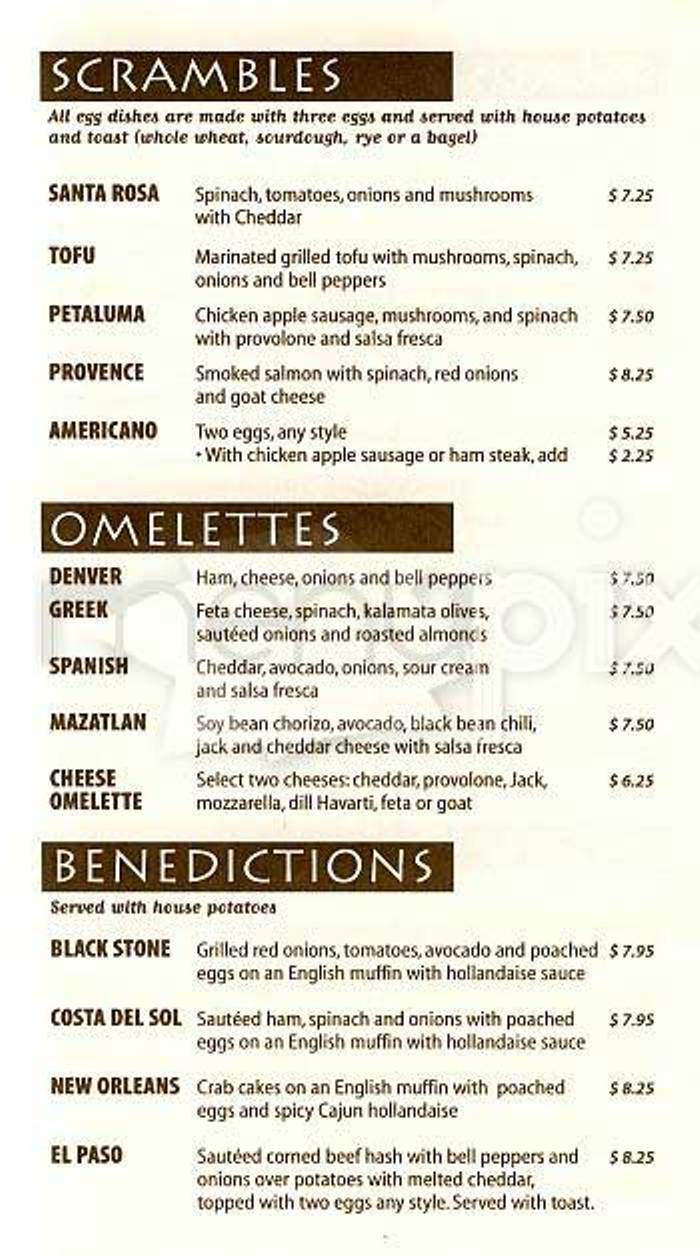Crepe Vine - San Francisco, CA menu_pic