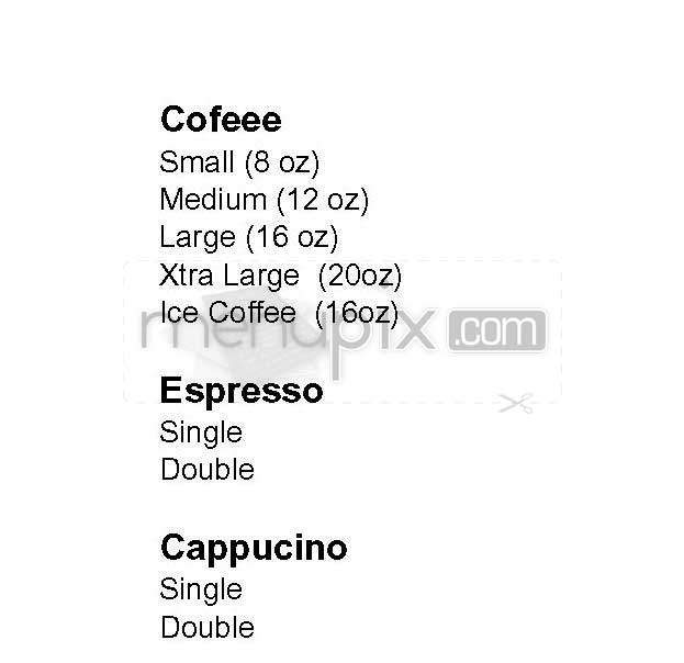 Cafe Cole - San Francisco, CA menu_pic