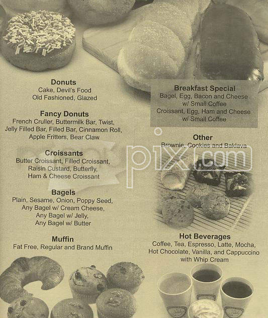 Donut Star - South Jordan, UT menu_pic