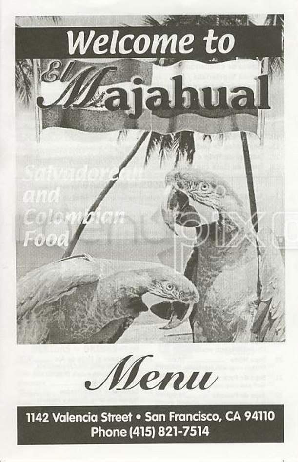 El Majahual Restaurant - San Francisco, CA menu_pic