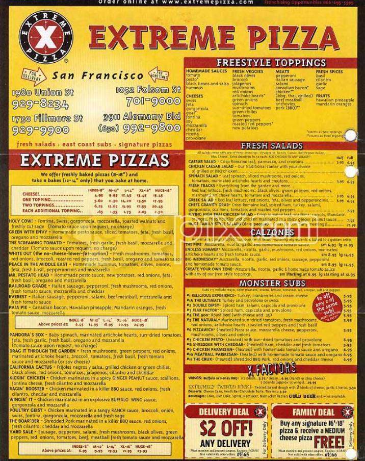 /100350/Extreme-Pizza-San-Francisco-CA - San Francisco, CA