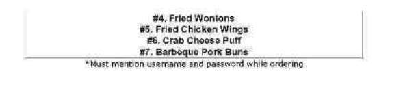 Fortune Wok - San Francisco, CA menu_pic