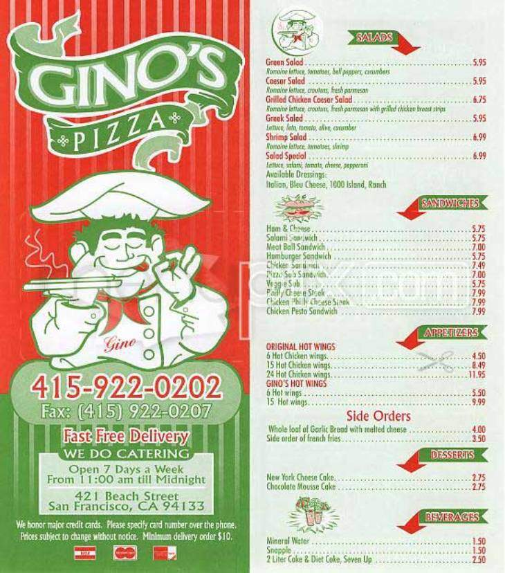 /356914/Ginos-Pizza-Spaghetti-House-Union-WV - Union, WV