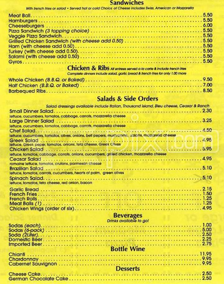 Go Getters Pizza - San Francisco, CA menu_pic