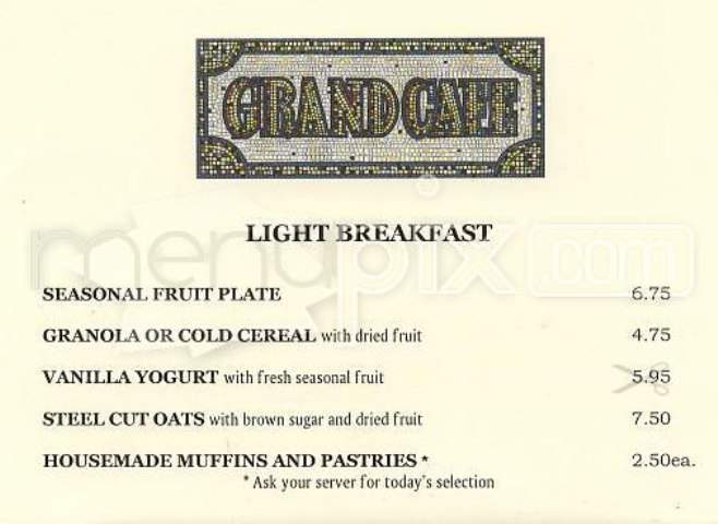 /100419/Grand-Cafe-Hotel-Monaco-San-Francisco-CA - San Francisco, CA