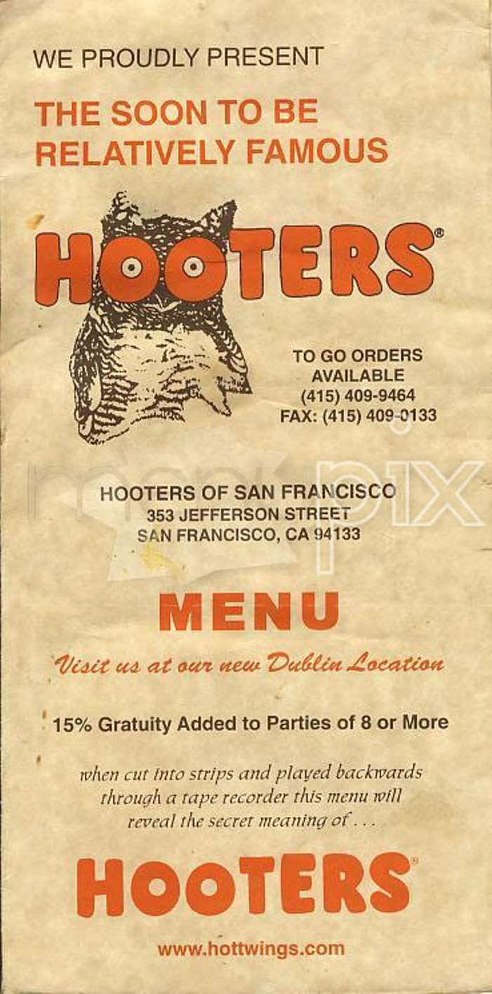 /100470/Hooters-Of-San-Francisco-San-Francisco-CA - San Francisco, CA