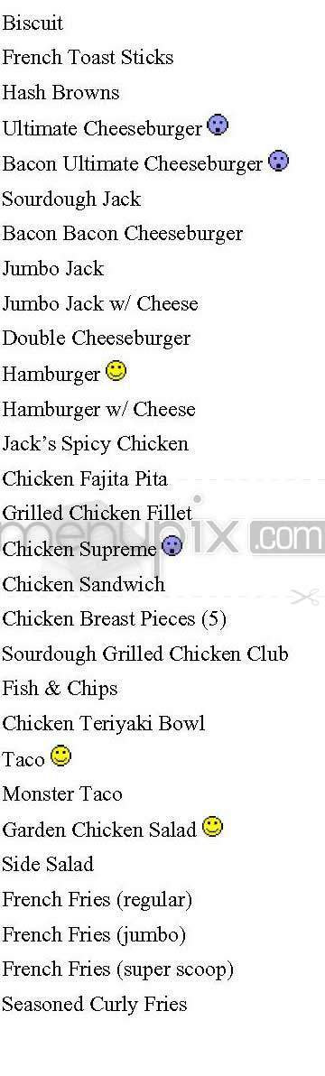 /825245/Jack-In-The-Box-Apache-Menu-Junction-AZ - Apache Junction, AZ