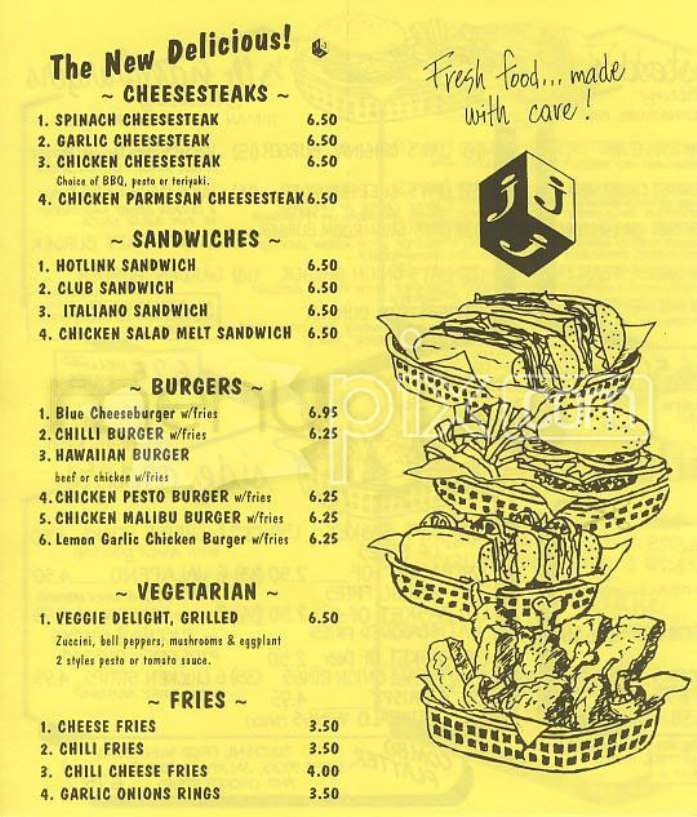 Jay's Cheesesteak - San Francisco, CA menu_pic