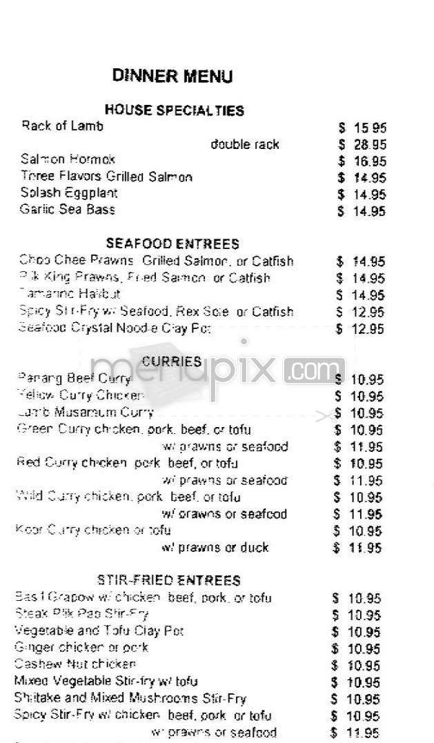 Lalita - San Francisco, CA menu_pic