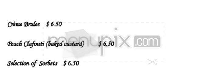 La Scene(Warwick Regis) - San Francisco, CA menu_pic