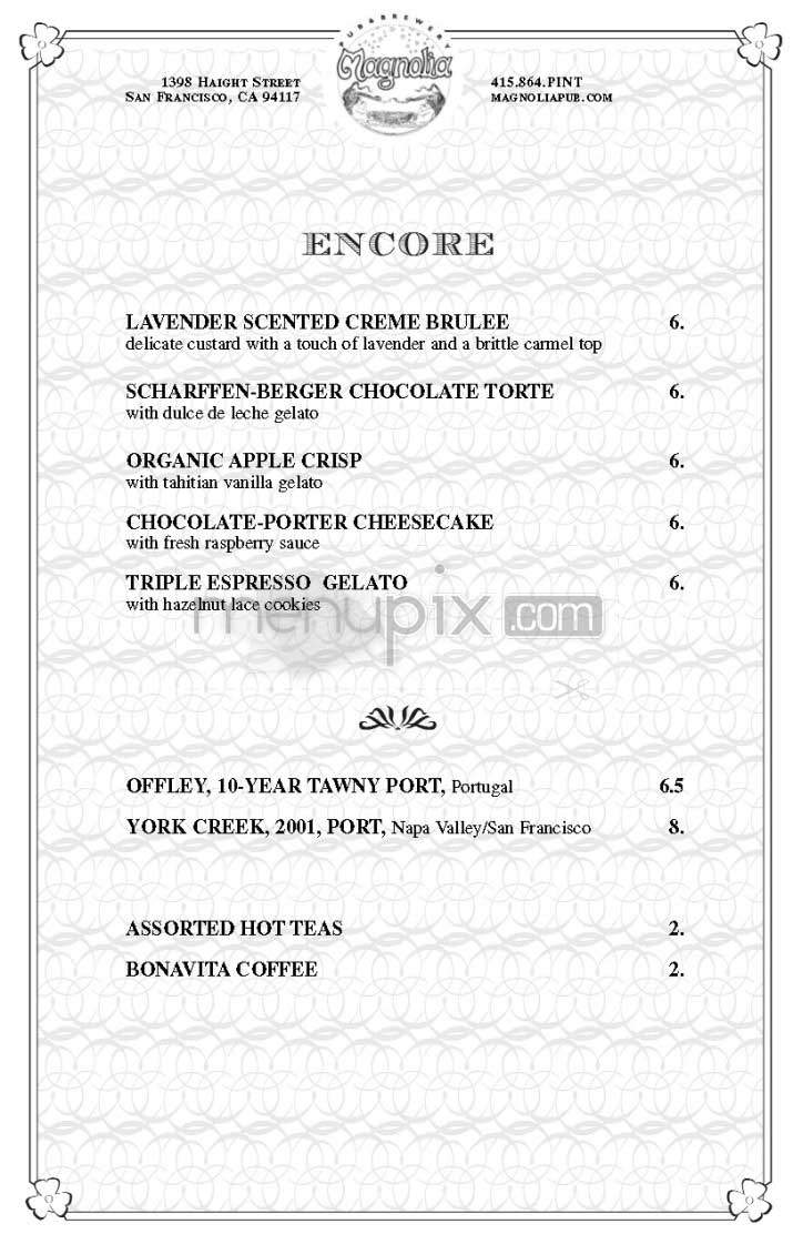 Magnolia - Maynard, MA menu_pic