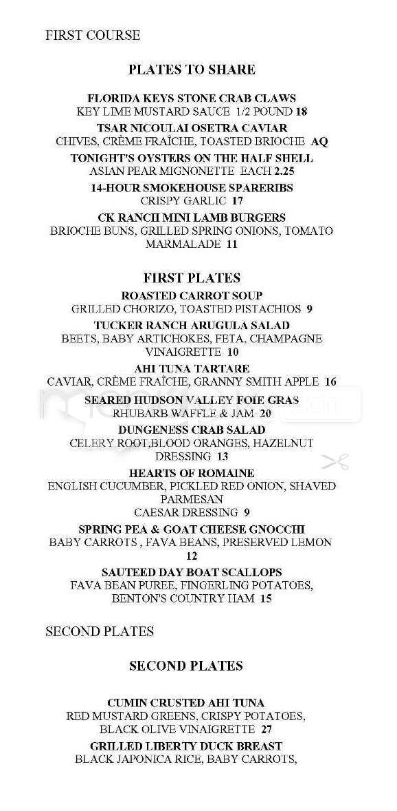 Mecca - San Francisco, CA menu_pic
