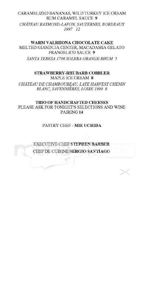 Mecca - San Francisco, CA menu_pic