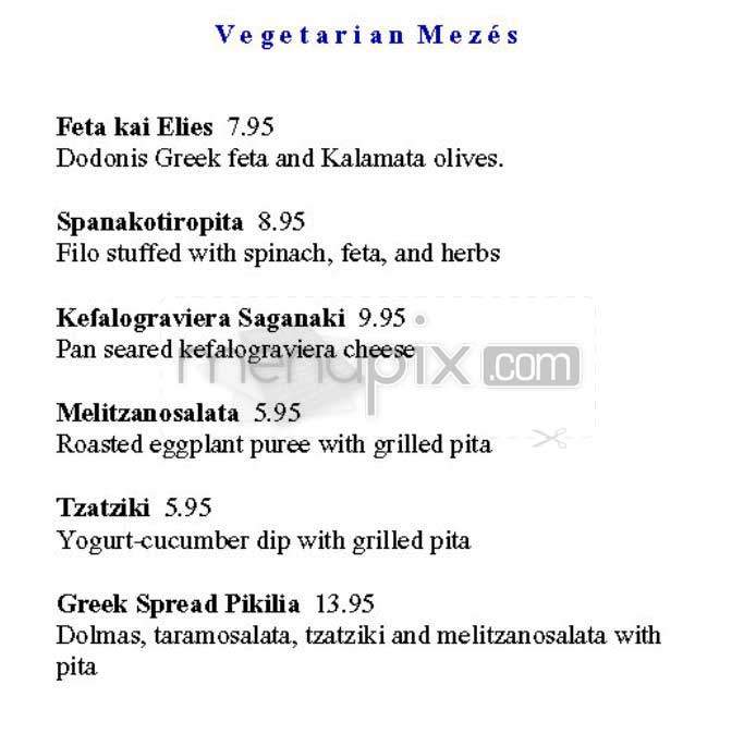 Mezes - San Francisco, CA menu_pic