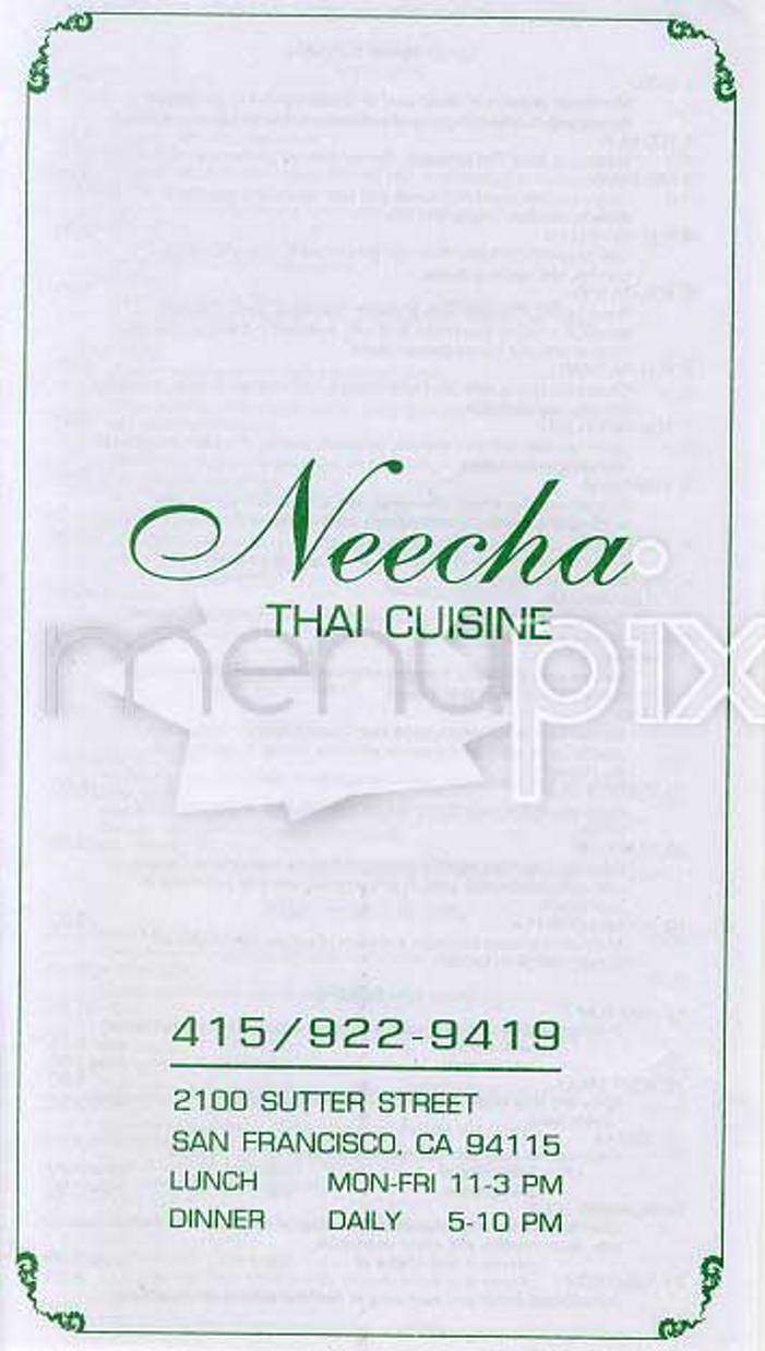 /100773/Neecha-Thai-Cuisine-San-Francisco-CA - San Francisco, CA