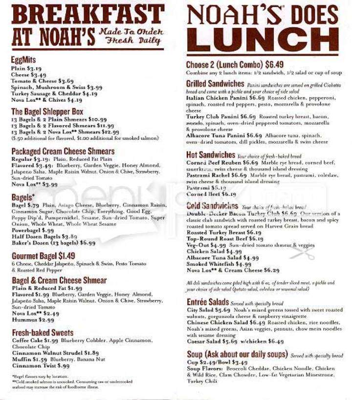 /5547461/Noahs-Bagels-Menu-Walnut-Creek-CA - Walnut Creek, CA