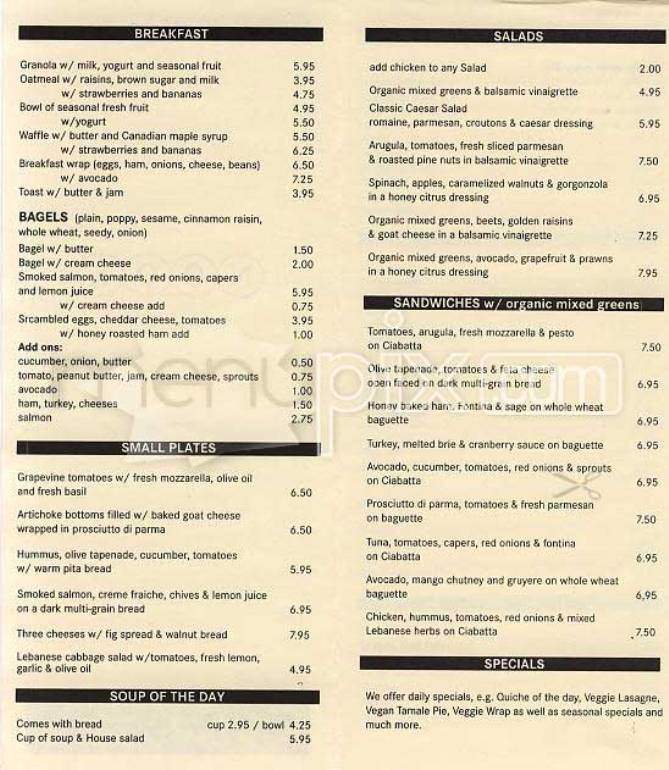 Nook - San Francisco, CA menu_pic