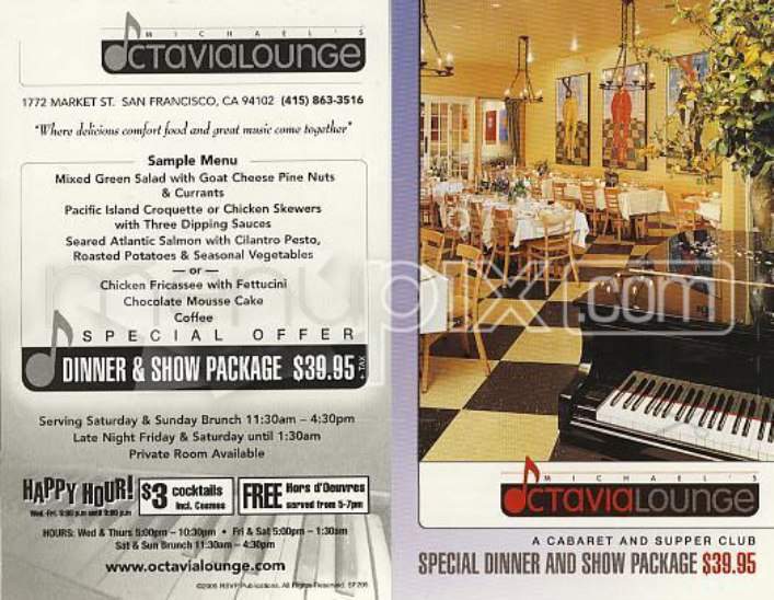 /100829/Michaels-Octavia-Lounge-San-Francisco-CA - San Francisco, CA