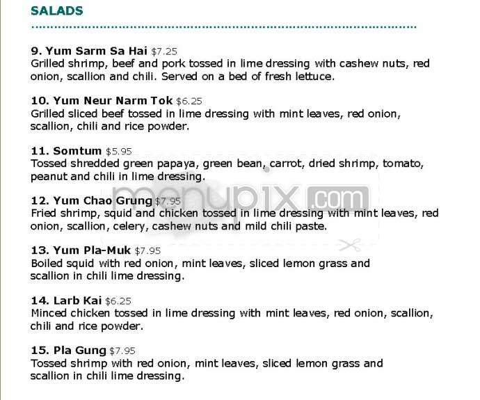 Pad Thai - Duluth, GA menu_pic