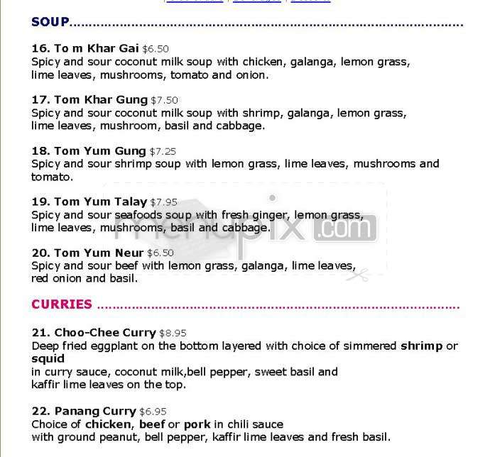 Pad Thai - Duluth, GA menu_pic
