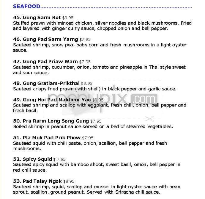Pad Thai - Duluth, GA menu_pic