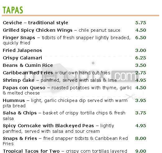 Primo Patio Cafe - San Francisco, CA menu_pic