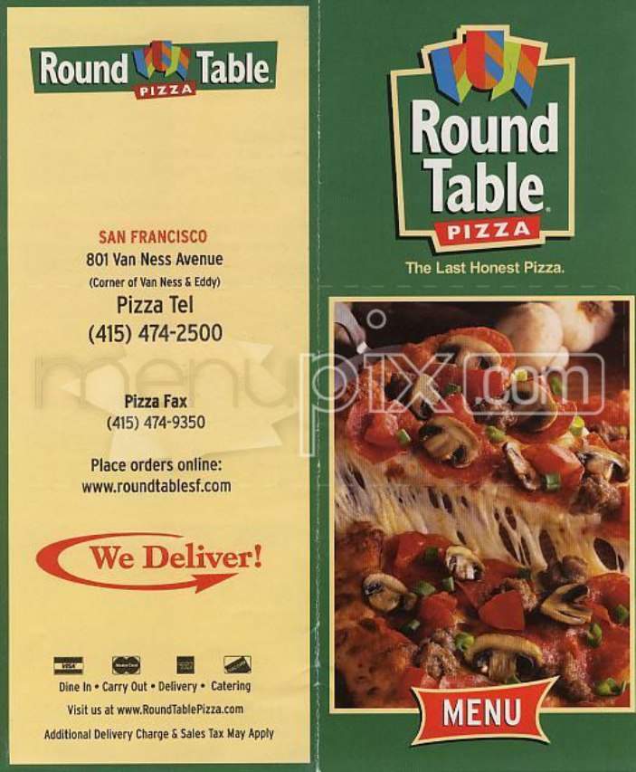 /160024/Round-Table-Pizza-Menu-Fontana-CA - Fontana, CA