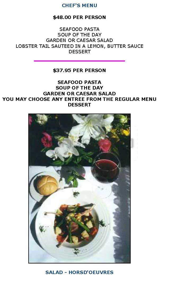 Rue Lepic - San Francisco, CA menu_pic