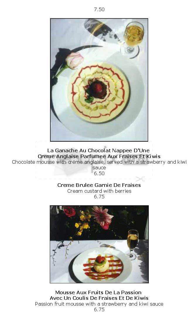 Rue Lepic - San Francisco, CA menu_pic