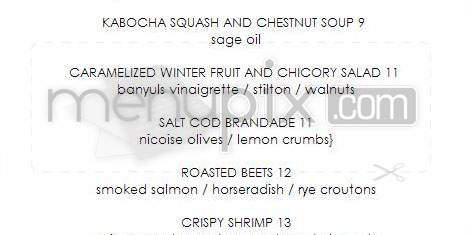 Salt House - San Francisco, CA menu_pic