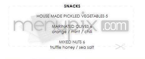 Salt House - San Francisco, CA menu_pic